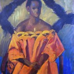 Женщина из Мали. Картина Н.Б.Никогосяна